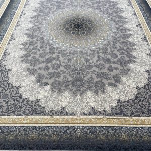 فرش طرح مهر نقره ای