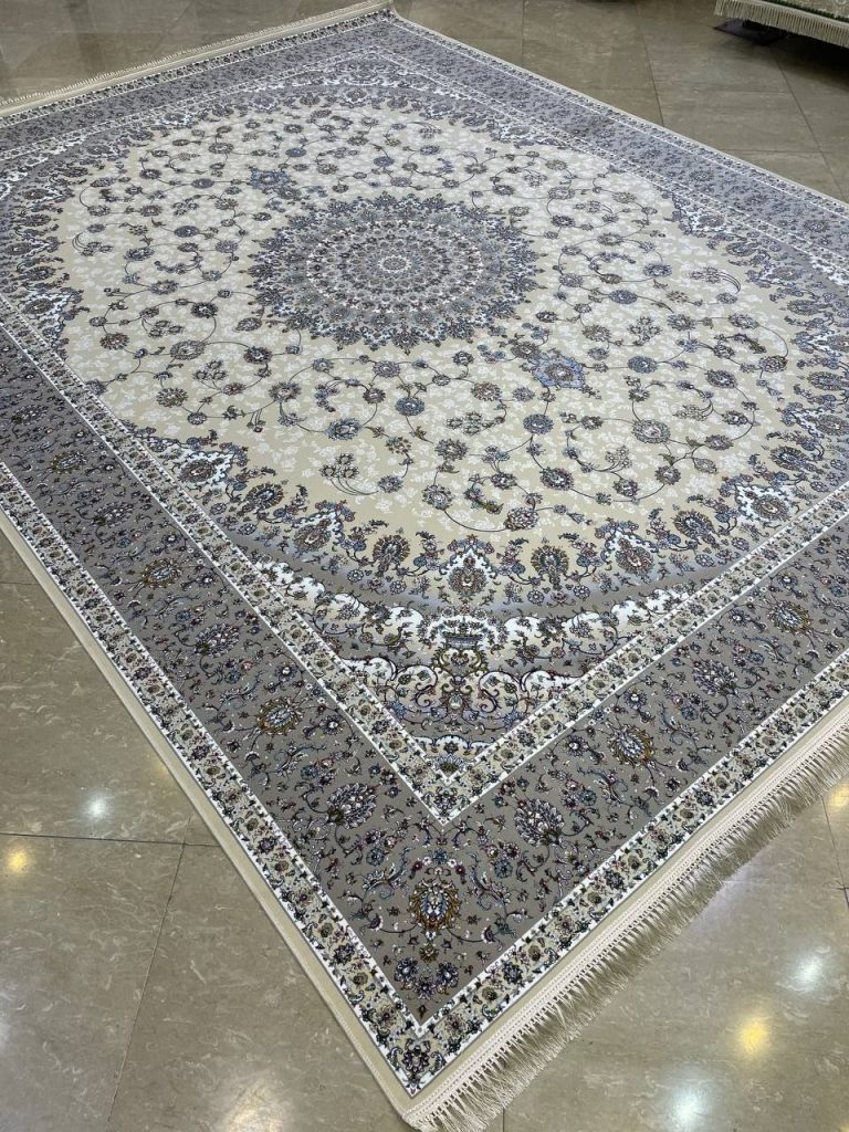 فرش طرح بیتا کرم 1500 شانه