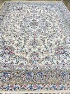 فرش طرح آذین کرم 1500 شانه