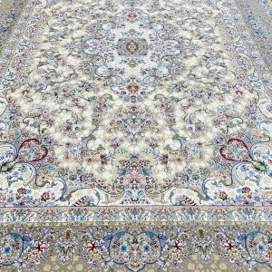 فرش طرح آذین کرم 1500 شانه