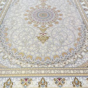 فرش طرح هیراد نقره ای 1500 شانه