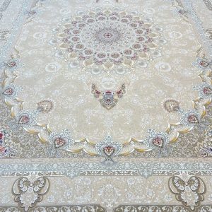 فرش طرح تندیس کرم  1500 شانه