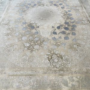 فرش طرح مرسده آبی 1500 شانه